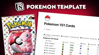 I Built a Pokemon card database in Notion!