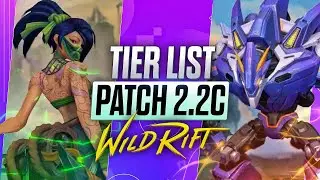 OS MELHORES CAMPEOES DE CADA LANE  DO PATCH 2.2C WILD RIFT