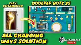 COOLPAD NOTE 3S Not Charging Problem Solution,Charging ways,Not Charging All Fast Tracks Jumpering📲✅