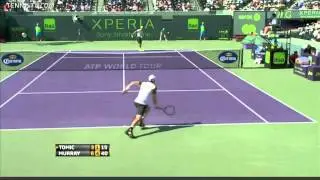 Miami crowd boos Bernard Tomic's effort (2013 Sony Open)