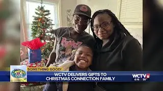 Something Good: WCTV delivers gifts to Christmas Connection family