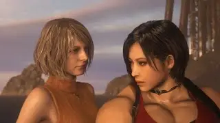 RE4 Longplay as Ada Wong Chapters 11-13  (Island Levels)