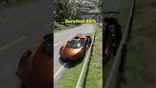 Would you survive the crash?  #crashgame #car #crashtest #beamng #gaming #game #beamngcrashes