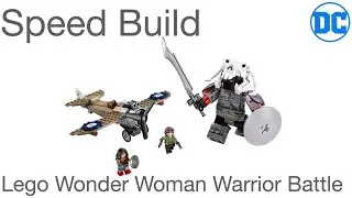 Lego Wonder Woman Warrior Battle 76075 - Speed Build