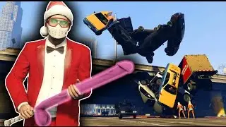 JEDI SANTA! Force Powers Mod - GTA 5 Mods and Funny Moments