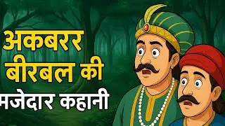 बीरबल और हँसने वाले जंगल का रहस्य | Akbar Birbal Mystery Story | Funny & Magical Jungle Kahani