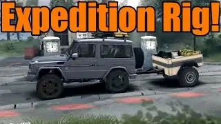 Spin Tires | Mercedes Expedition Vehicle with Trailer!
