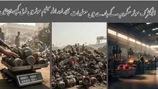 What is electric motor scrap? What does the rate of motor scrap depend on?