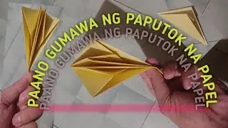 Paano Gumawa Ng Paputok Na Papel l Tutorial l MAX TVlog