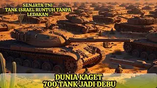 HEBOH‼️TNI AKTIFKAN SENJATA TERLARANG‼️TANPA LEDAKAN 700 TANK ISRAEL RUNTUH‼️