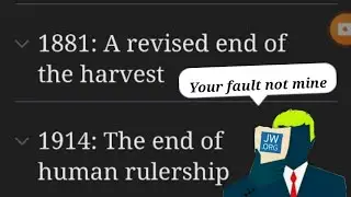 Watchtower failed Predictions Part One: 1878,1881,1914