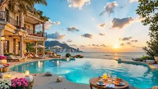 Soft Seaside Jazz Music - Upbeat Bossa Nova Piano For Happy and Peace Morning - Morning Jazz Delight