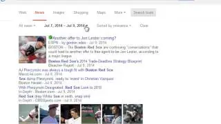 Google Chrome: How to use Advanced News Search