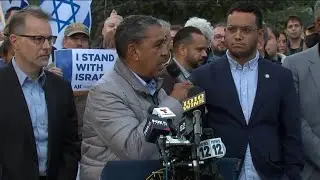 Israeli, Palestinian supporters both gather for rallies in NYC as tensions boil over