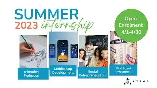 Kyros 2023 Summer Internship Program - JOIN NOW!