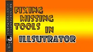How to fix missing tools in illustrator || #shorts #short #illustrator #missingtoolinillustrator