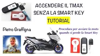 TMAX YAMAHA - FUNZIONI SMART KEY - AVVIAMENTO IN EMERGENZA SENZA LA CHIAVE INTELLIGENTE