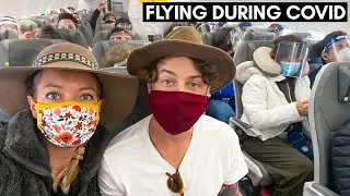 FLYING DURING COVID | WHAT IS IT LIKE TRAVELING DURING A PANDEMIC? | PERU TO MEXICO FLIGHT