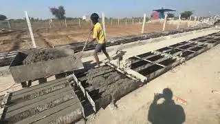 readymade cement pole making process#shorts 