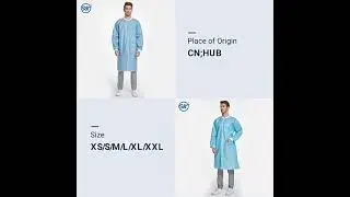 Lab Coat Disposable Full Length