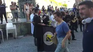 Street Band in Porto, Portugal.