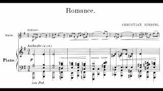 Christian Sinding - Romance, Op. 9 (1886)