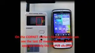 Radiation (RF EMR) from a ANDROID (HTC-Google) Smart phone in different modes
