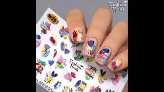 Слайдеры Fashion nails