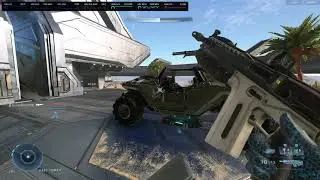 Halo Infinite Beta : Behemoth Map w/ Dynamic Resolution (RX 570 | e5 2620 v2)