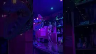 Bar view in beetle house #beetlehouse #restaurant #gothic #wednesday #wednesdayaddams #beetlejuice