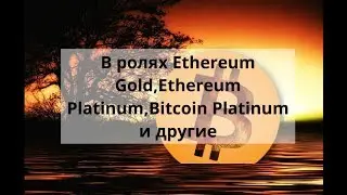 Майнинг дома. В ролях Ethereum Gold, Ethereum Platinum, Bitcoin Platinum и другие