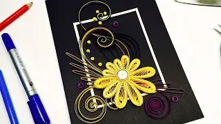 Nghệ thuật tranh giấy xoắn Quilling