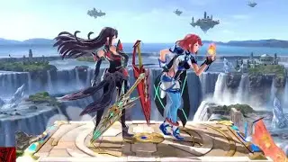 The Power Of The Aegis! | Smash Ultimate Pyra/Mythra Montage