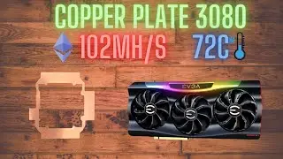 102 mh/s RTX 3080 | 72c Memory Temp | Eth