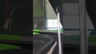 Installing on a curved boat glass