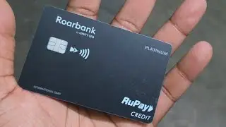 Roar Bank Credit Card Unboxing & Review | Best Lifetime Free Credit Card | RoarBank By UNITY SFB