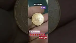 5 Euro Cents Portugal Coin #ytshorts #coins #rare
