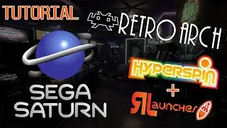 TUTORIAL #012 - Configurar Sega Saturno perfeitamente no Retroarch - inclusão no  Hyperspin