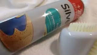 I Silver Спрей-краска замша и нубук  Бесцветная Spray paint for suede and nubuck Colorless 20220927