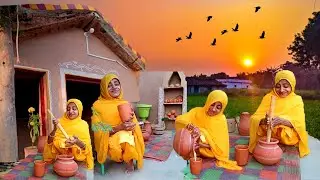 Making Summer Drink Punjabi Lassi|Village life Of Ayesha