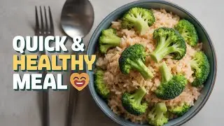 🥦🍚 Broccoli Rice for Kids! Quick & Healthy Recipe 👶 | Easy Veggie Meal