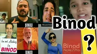 Who Is BINOD? How We Created A Viral Meme | Why Binod Trending On Youtube |क्यो वायरल हे बिनोद#Binod