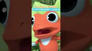 🦎 Frill-necked Lizard&rsquo;s Desert Quest 🌞 #shorts #rhymes #kids #netflix #netflixseries #animation