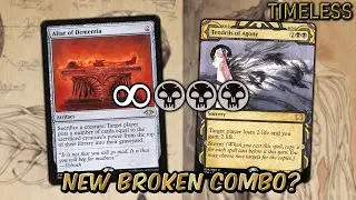 Infinite Mana✅ Infinite Damage✅ - Altar Breach Storm Combo | Timeless BO1 Ranked | MTG Arena