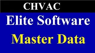 What is Master Data | Elite Software | Chvac Load Calculations