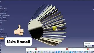 How to make Bevel Gear CAD model Using Formula and Parameters in CATIA V5 | #cadguruji