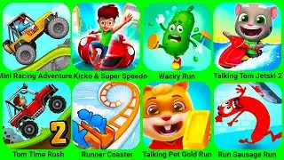 Mini Racing Adventure, Kicko And Super Speedo, Wacky Run, Talking Tom Jetski, Hill Climb Racing...