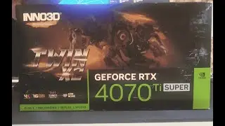 Inno3d Rtx 4070TI Super X2 обзор и тест температур