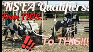 From FALLING OFF to QUALLIFYING FOR HICKSTEAD!! MY FIRST NSEA COMPOTITION!