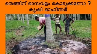 തെങ്ങിന് രാസവളം കൊടുക്കണോ ?/ Chemical fertilisers in Coconut